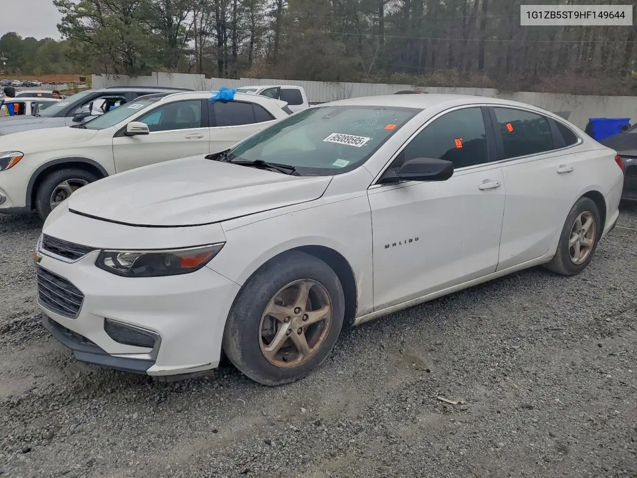 1G1ZB5ST9HF149644 2017 Chevrolet Malibu Ls