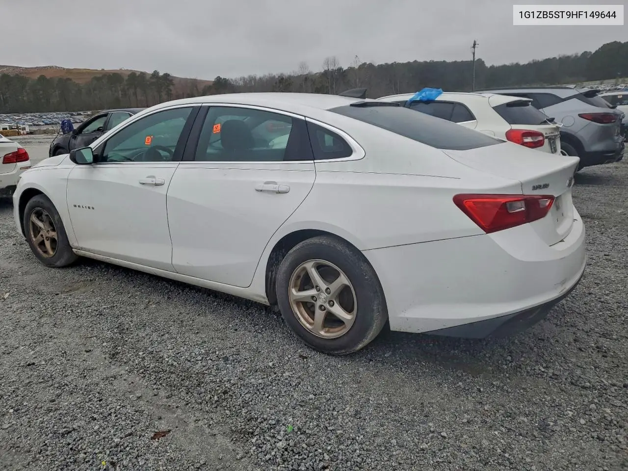 1G1ZB5ST9HF149644 2017 Chevrolet Malibu Ls