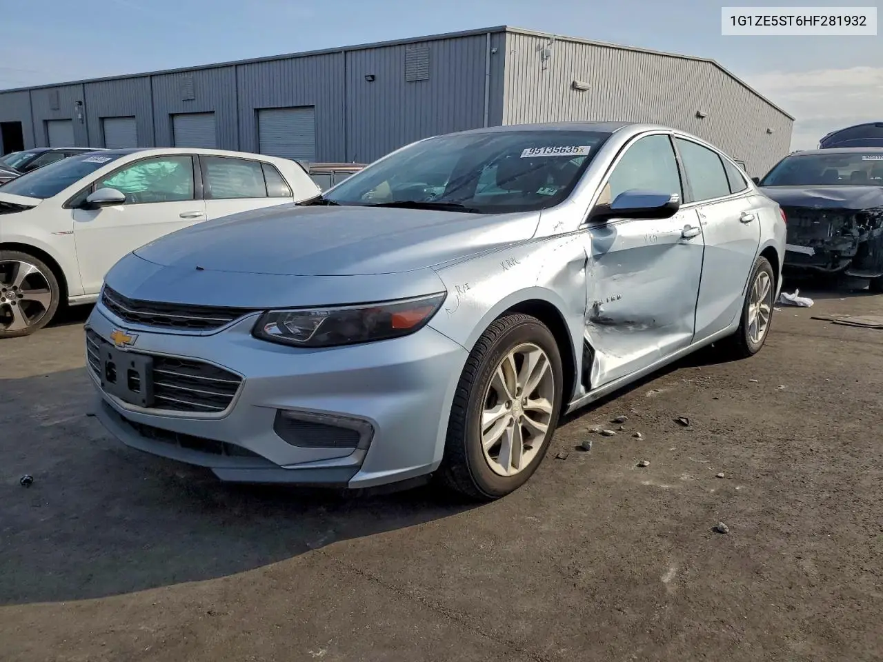 1G1ZE5ST6HF281932 2017 Chevrolet Malibu Lt