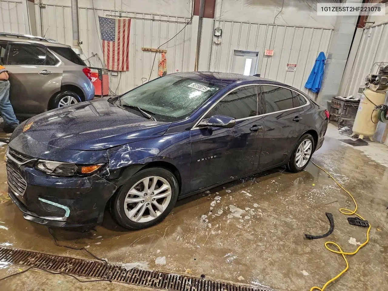 1G1ZE5ST2HF221078 2017 Chevrolet Malibu Lt