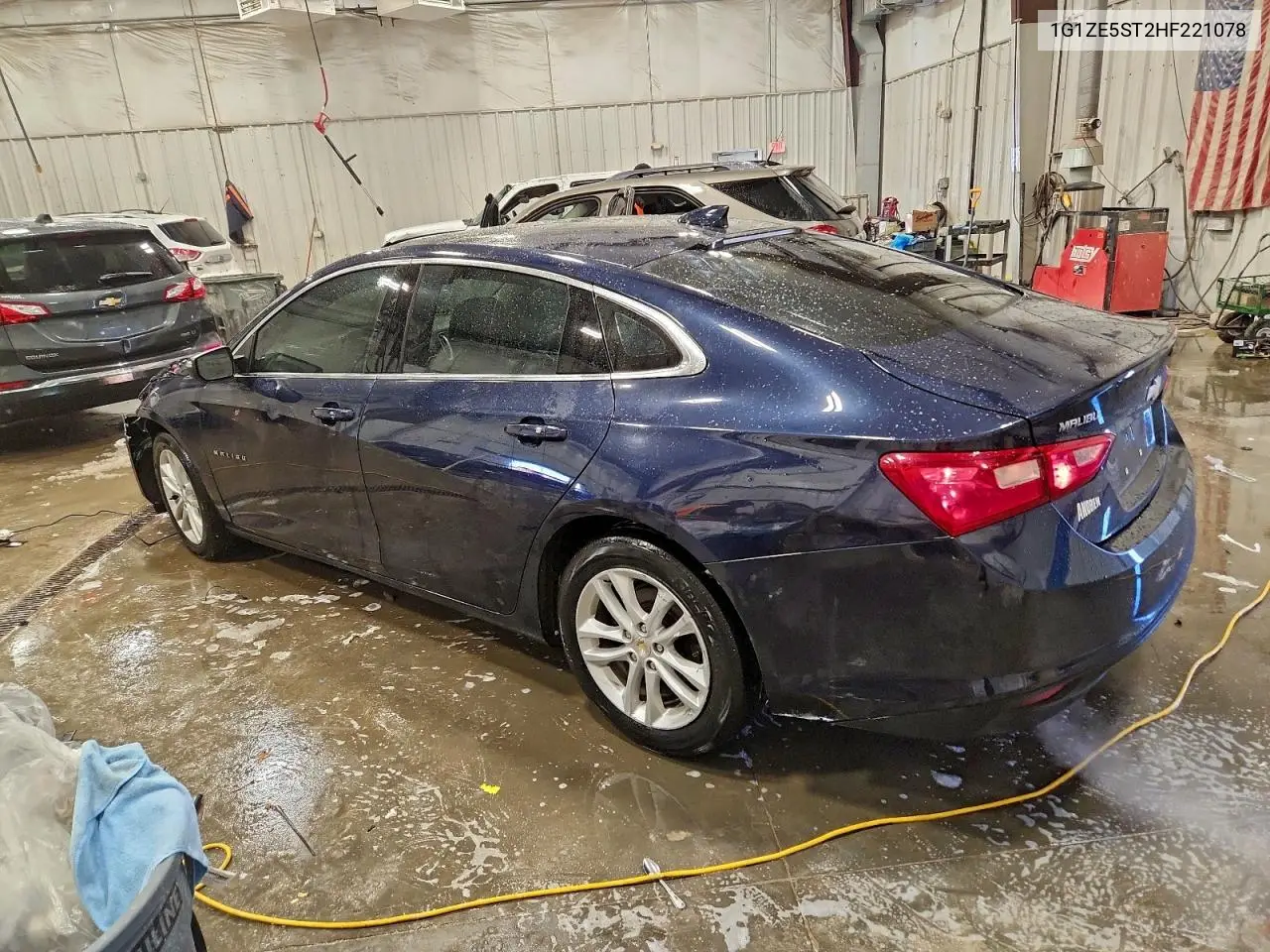1G1ZE5ST2HF221078 2017 Chevrolet Malibu Lt