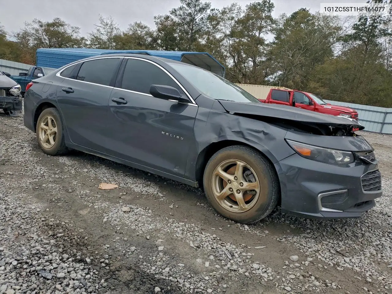 1G1ZC5ST1HF166077 2017 Chevrolet Malibu Ls