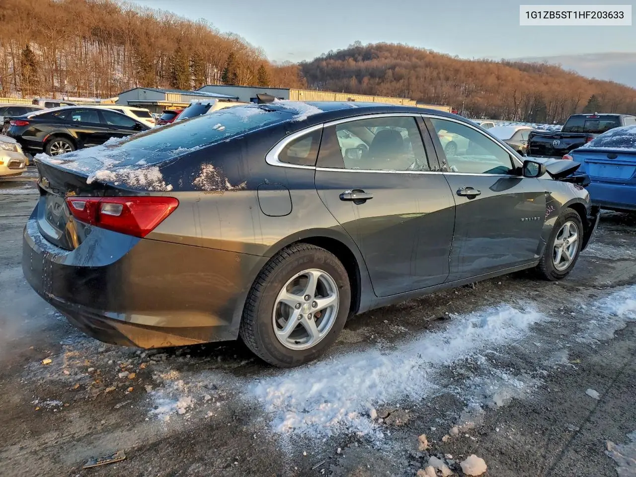 1G1ZB5ST1HF203633 2017 Chevrolet Malibu Ls