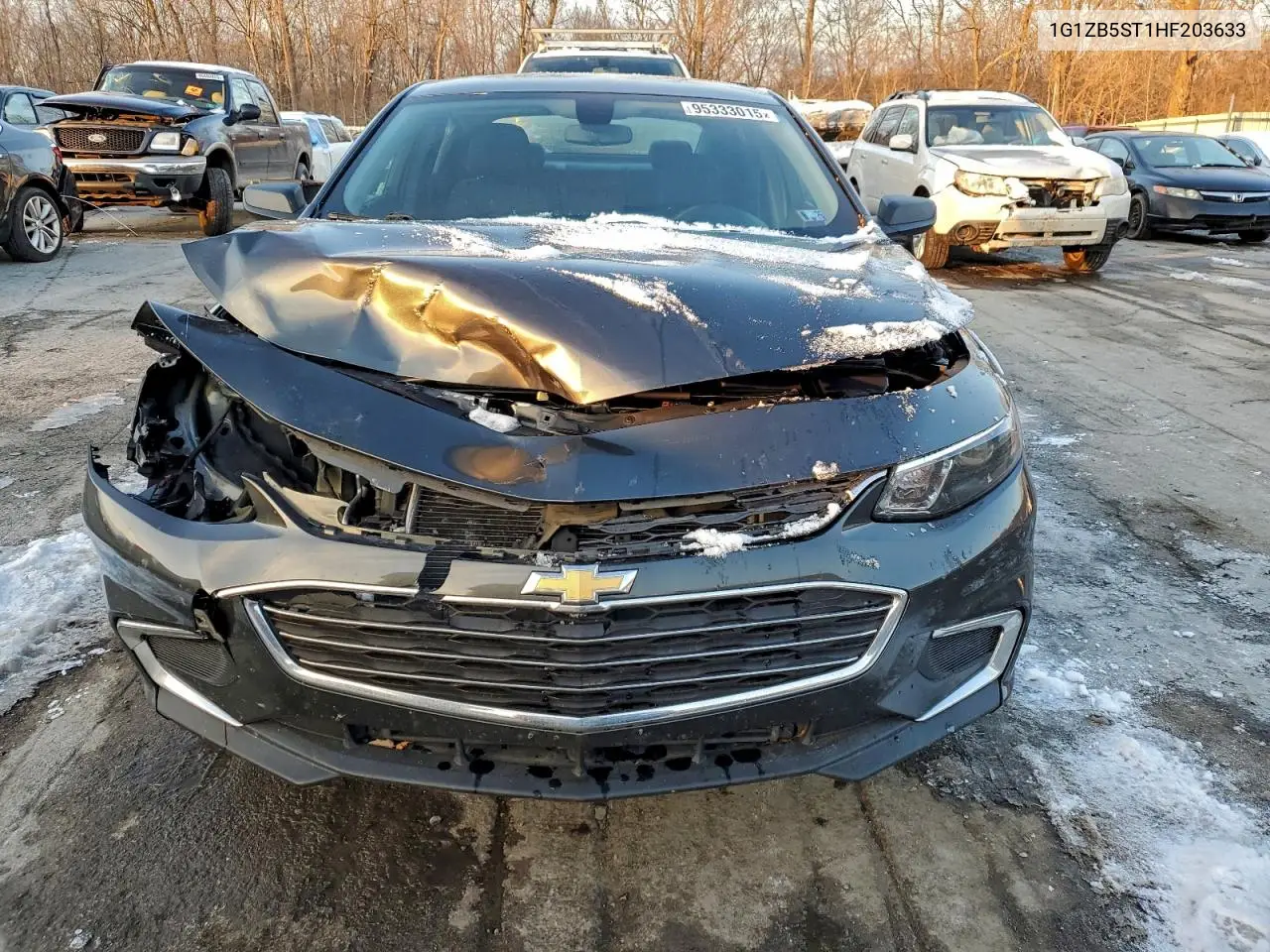 1G1ZB5ST1HF203633 2017 Chevrolet Malibu Ls