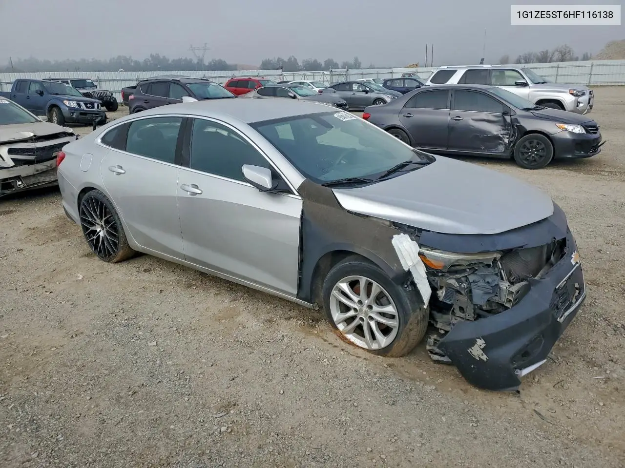 1G1ZE5ST6HF116138 2017 Chevrolet Malibu Lt