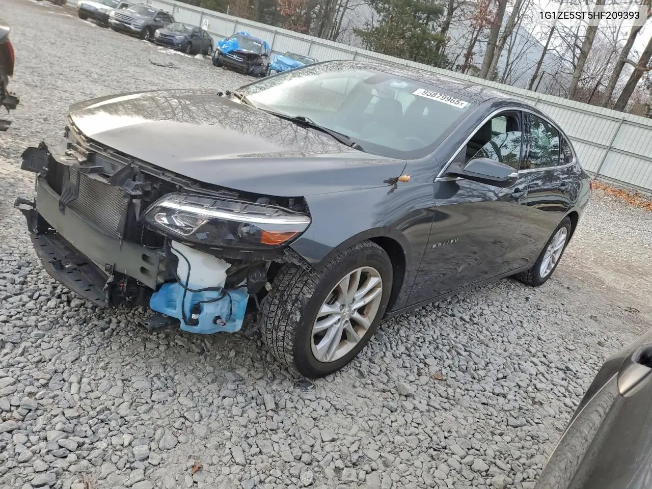 1G1ZE5ST5HF209393 2017 Chevrolet Malibu Lt