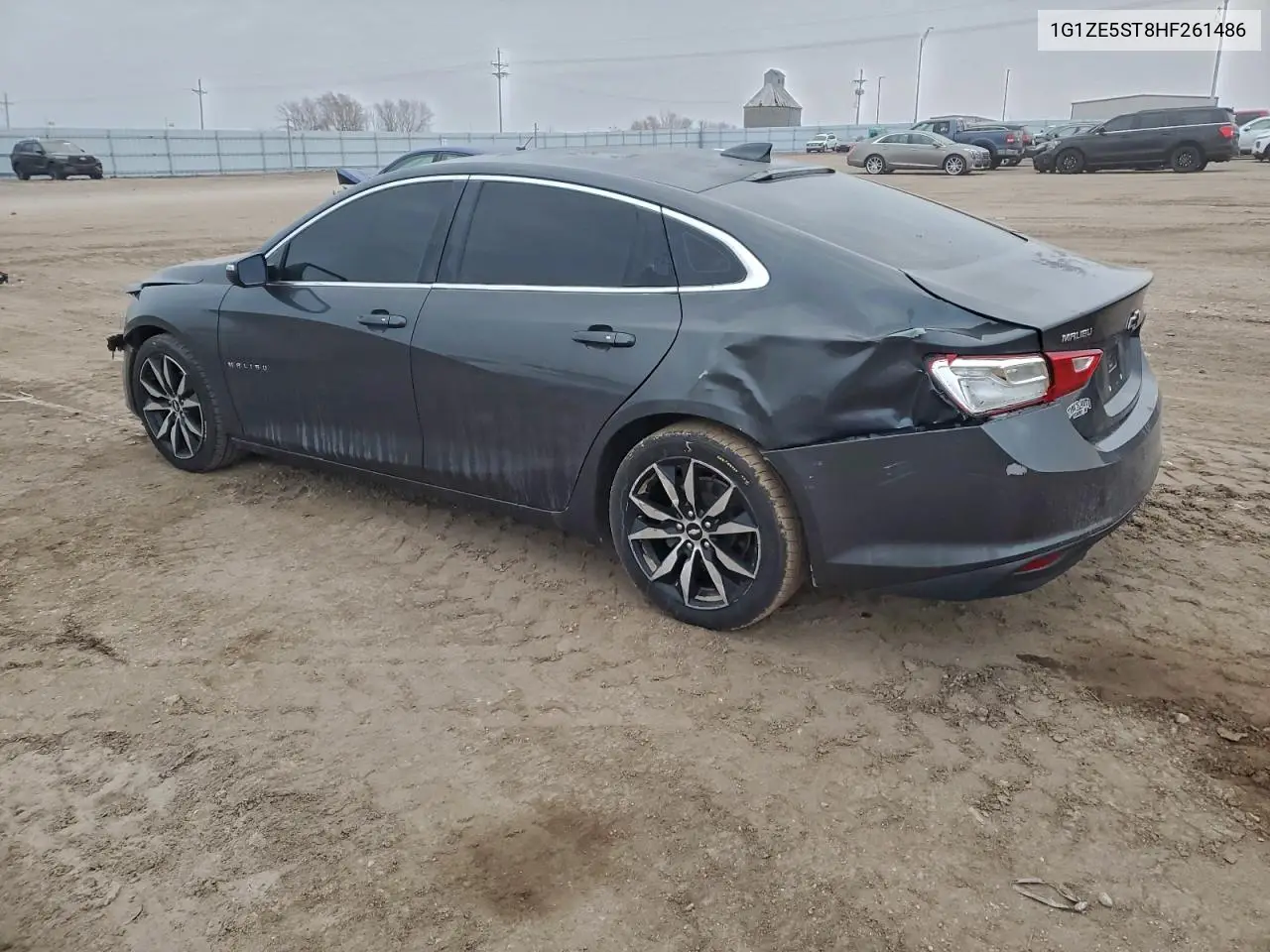 1G1ZE5ST8HF261486 2017 Chevrolet Malibu Lt