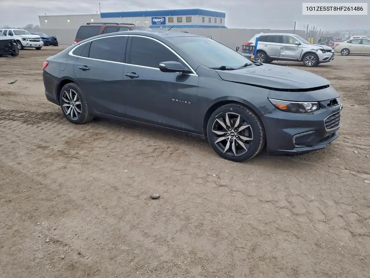 1G1ZE5ST8HF261486 2017 Chevrolet Malibu Lt