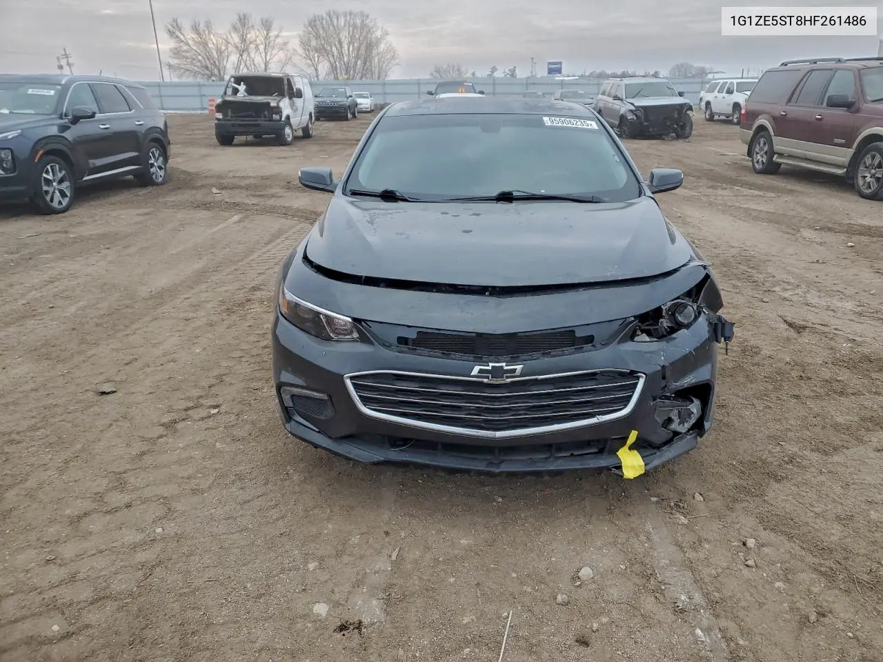 1G1ZE5ST8HF261486 2017 Chevrolet Malibu Lt