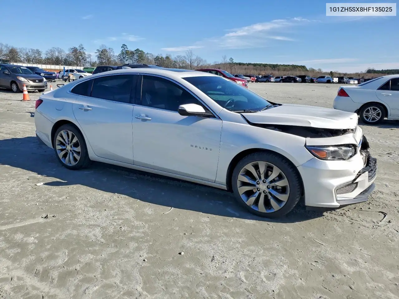1G1ZH5SX8HF135025 2017 Chevrolet Malibu Premier