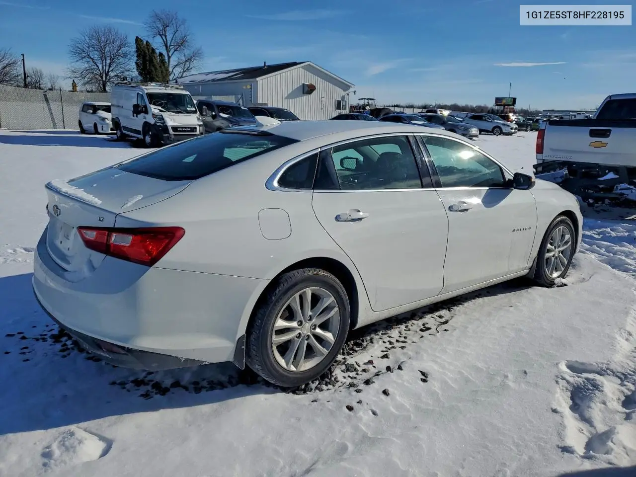 1G1ZE5ST8HF228195 2017 Chevrolet Malibu Lt