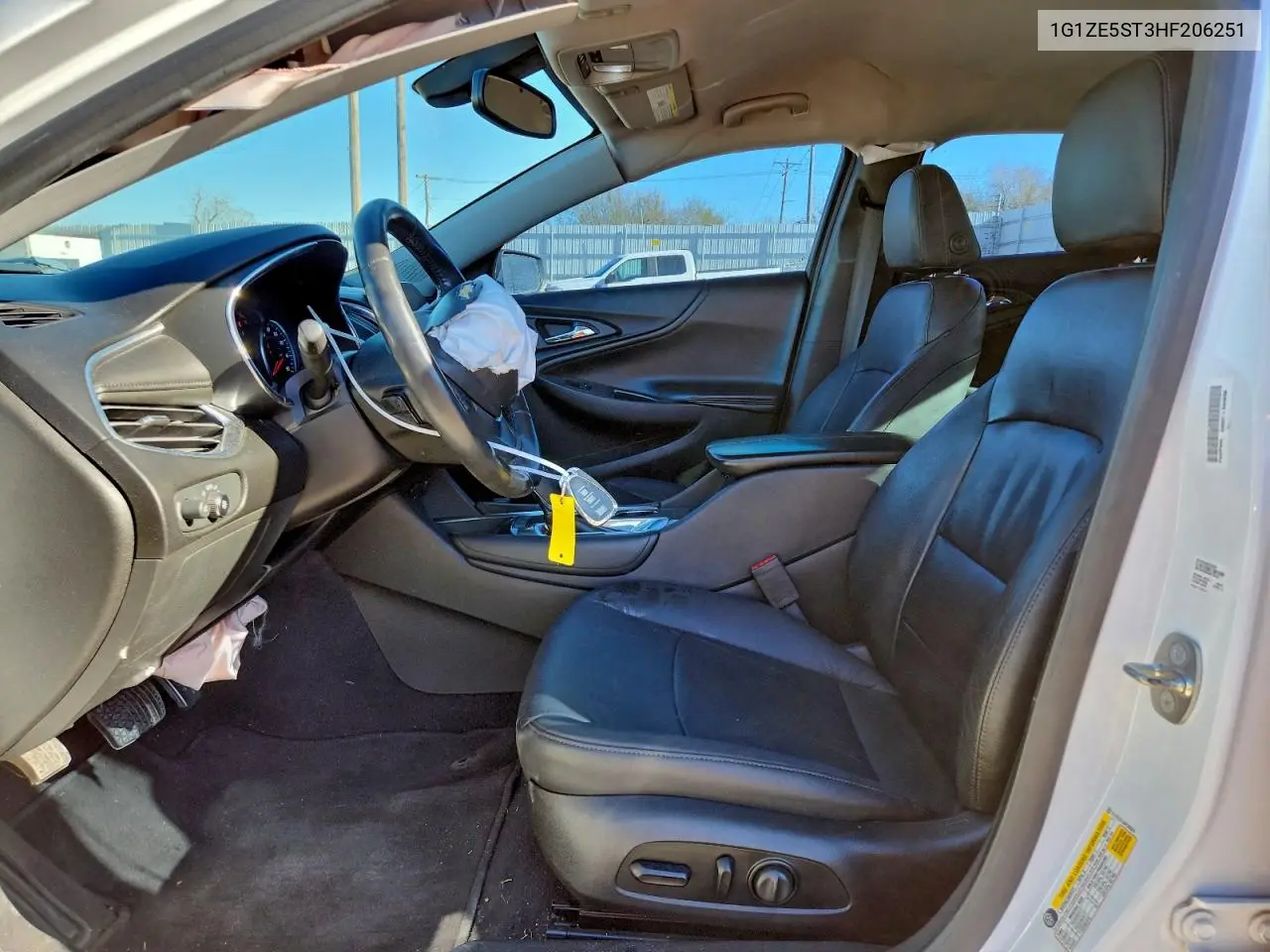 1G1ZE5ST3HF206251 2017 Chevrolet Malibu Lt