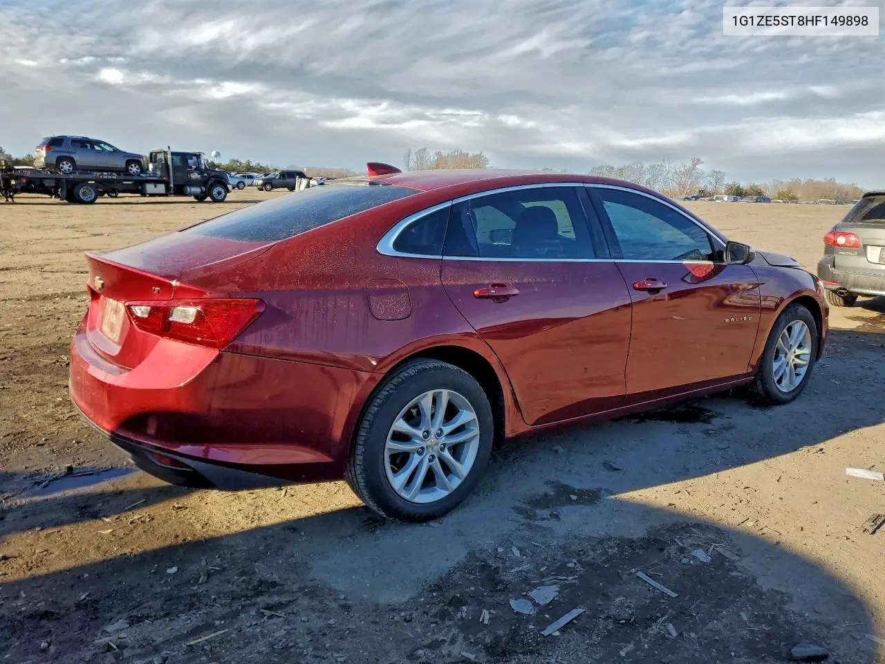 1G1ZE5ST8HF149898 2017 Chevrolet Malibu Lt