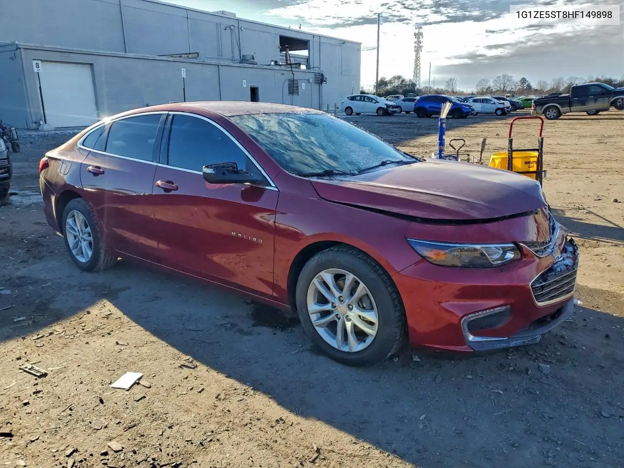 1G1ZE5ST8HF149898 2017 Chevrolet Malibu Lt