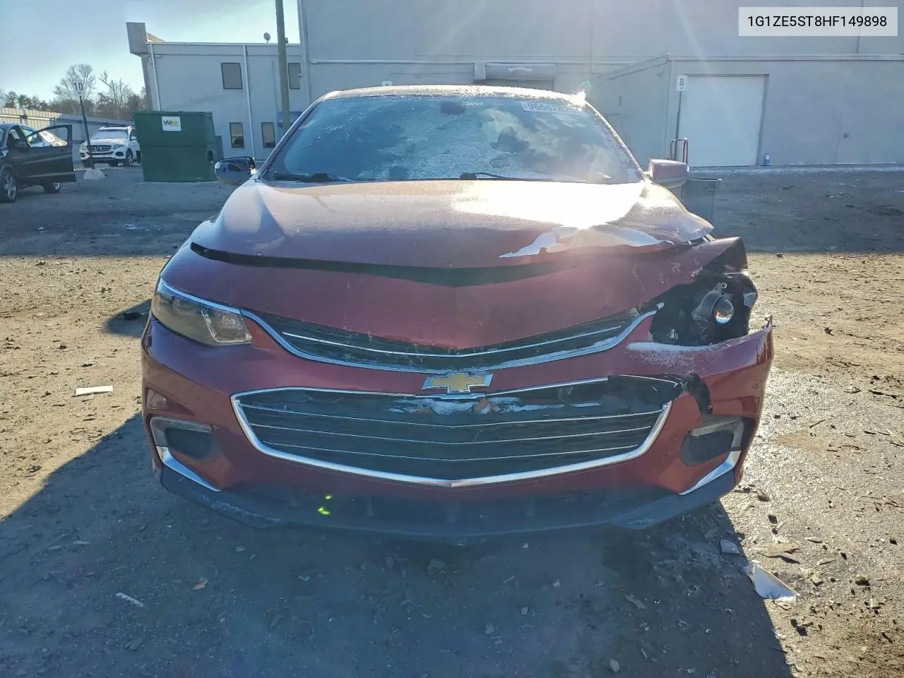 1G1ZE5ST8HF149898 2017 Chevrolet Malibu Lt