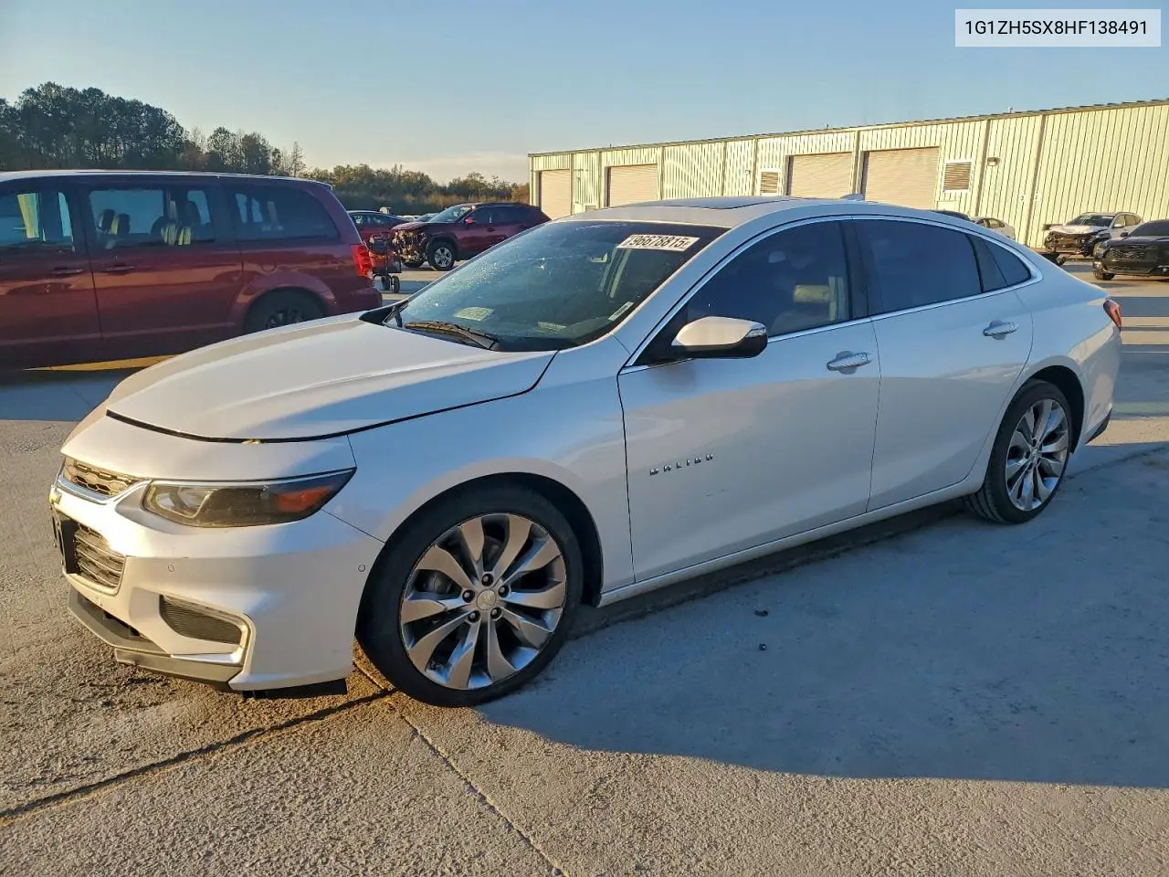 1G1ZH5SX8HF138491 2017 Chevrolet Malibu Premier