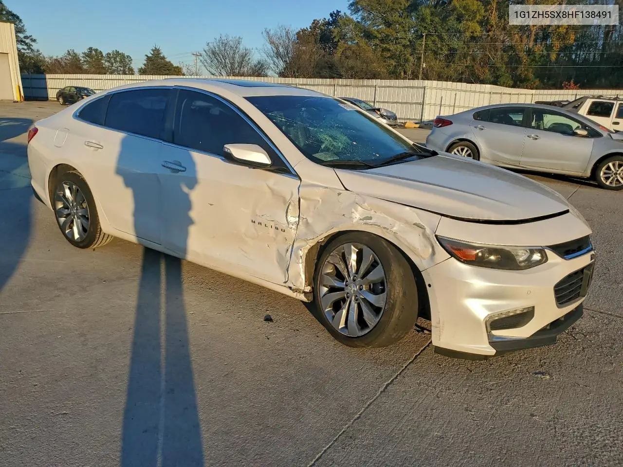 1G1ZH5SX8HF138491 2017 Chevrolet Malibu Premier