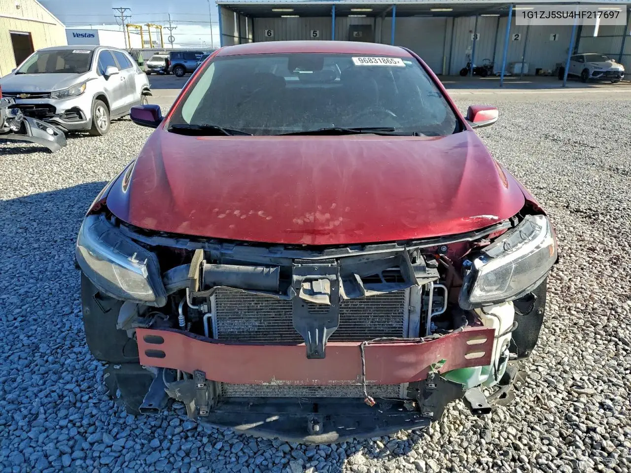 1G1ZJ5SU4HF217697 2017 Chevrolet Malibu Hybrid