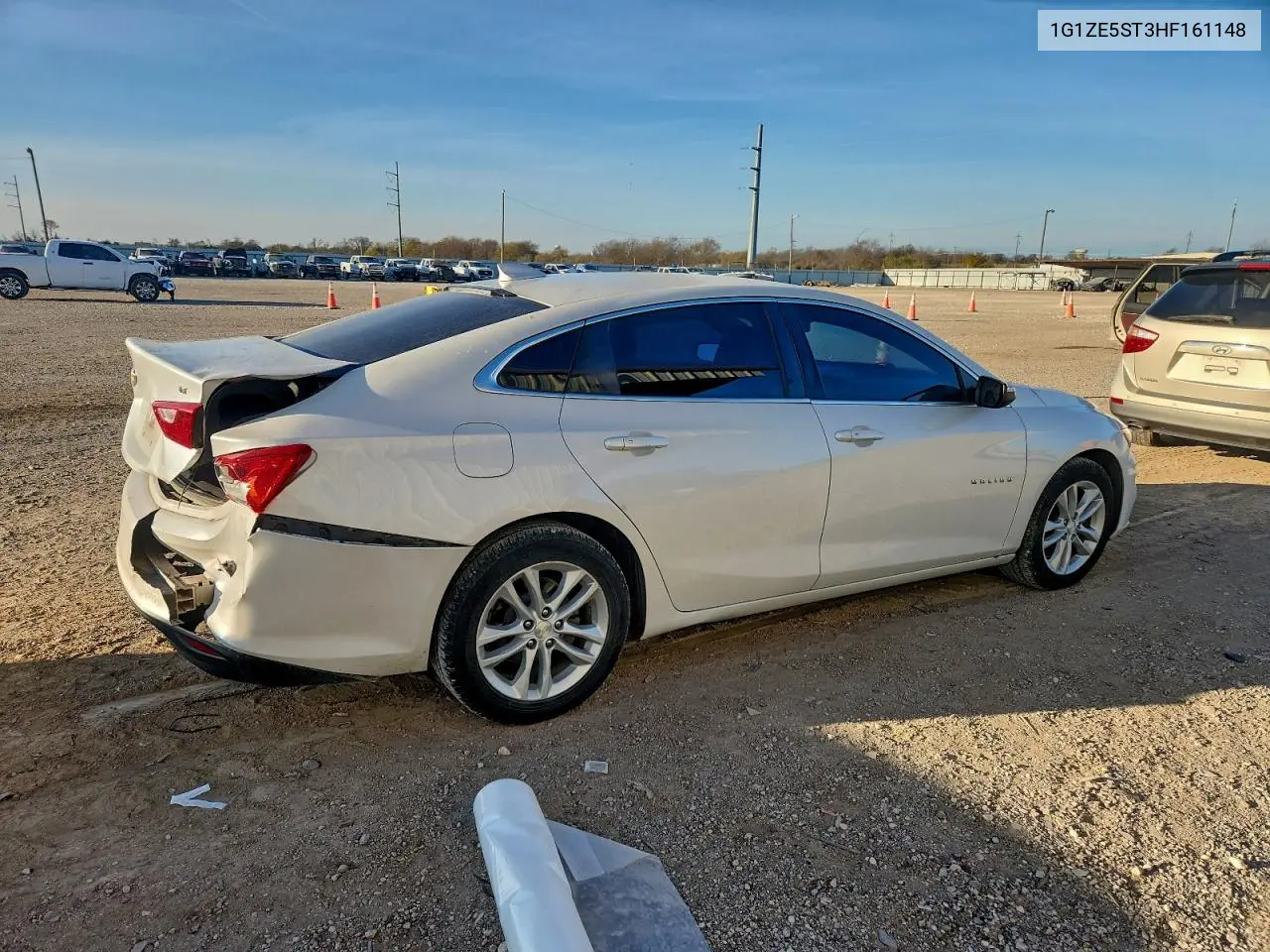 1G1ZE5ST3HF161148 2017 Chevrolet Malibu Lt