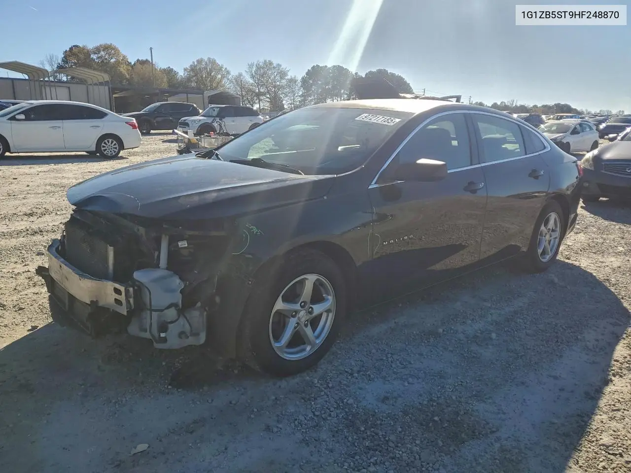 1G1ZB5ST9HF248870 2017 Chevrolet Malibu Ls