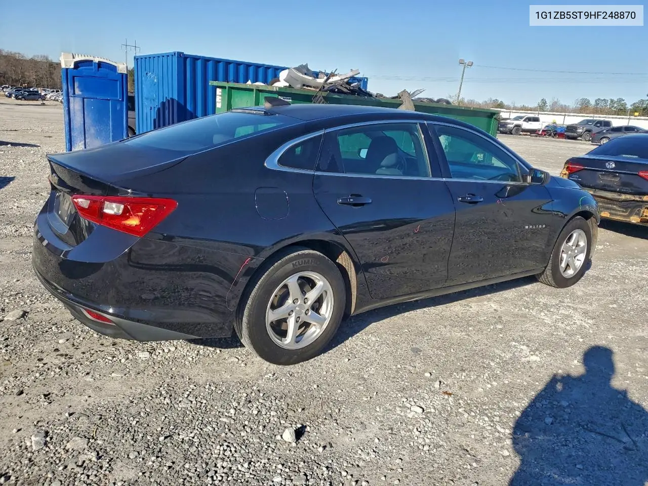 1G1ZB5ST9HF248870 2017 Chevrolet Malibu Ls