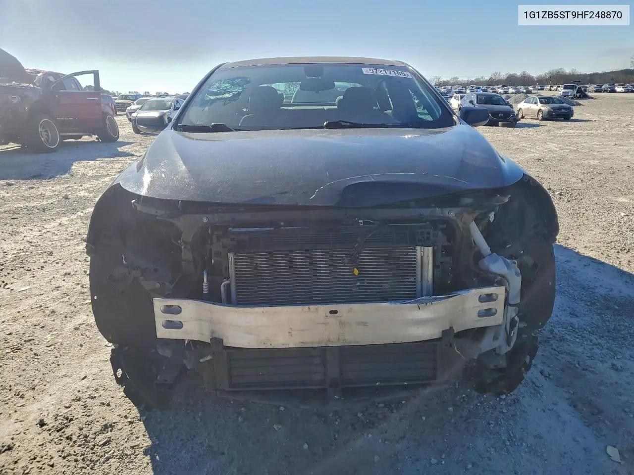 1G1ZB5ST9HF248870 2017 Chevrolet Malibu Ls
