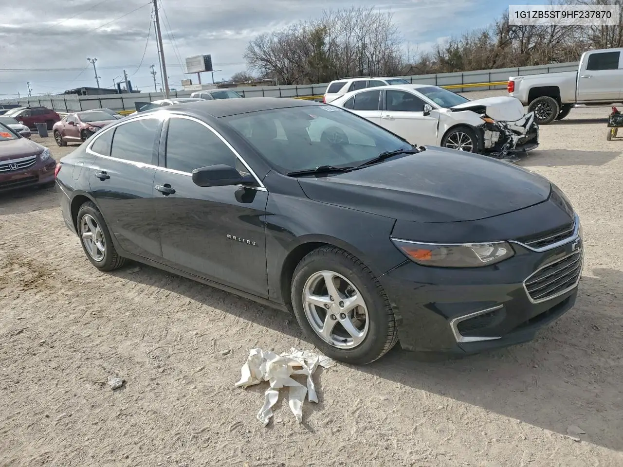 1G1ZB5ST9HF237870 2017 Chevrolet Malibu Ls