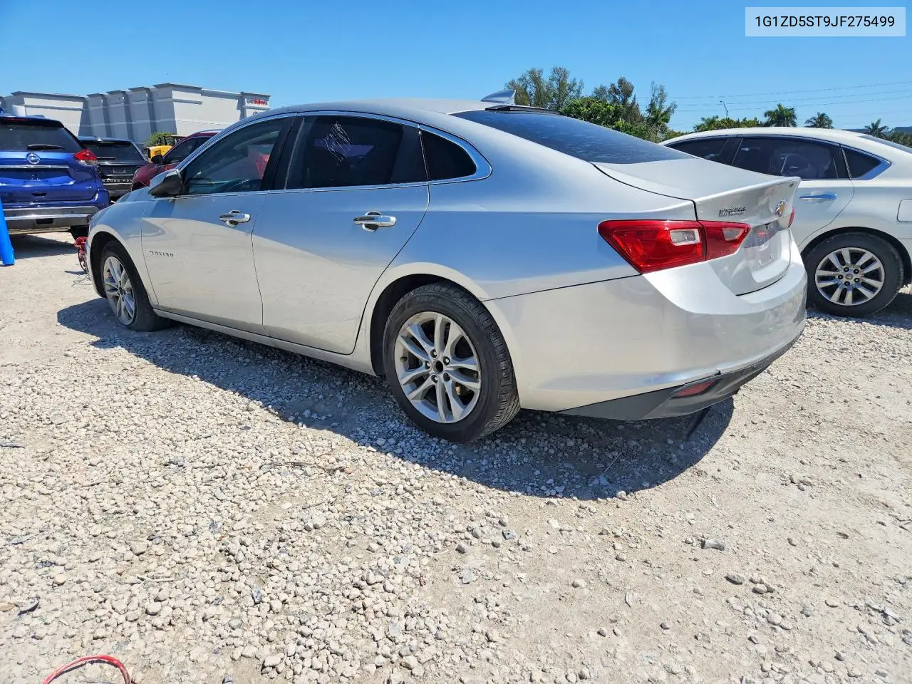 1G1ZD5ST9JF275499 2018 Chevrolet Malibu Lt