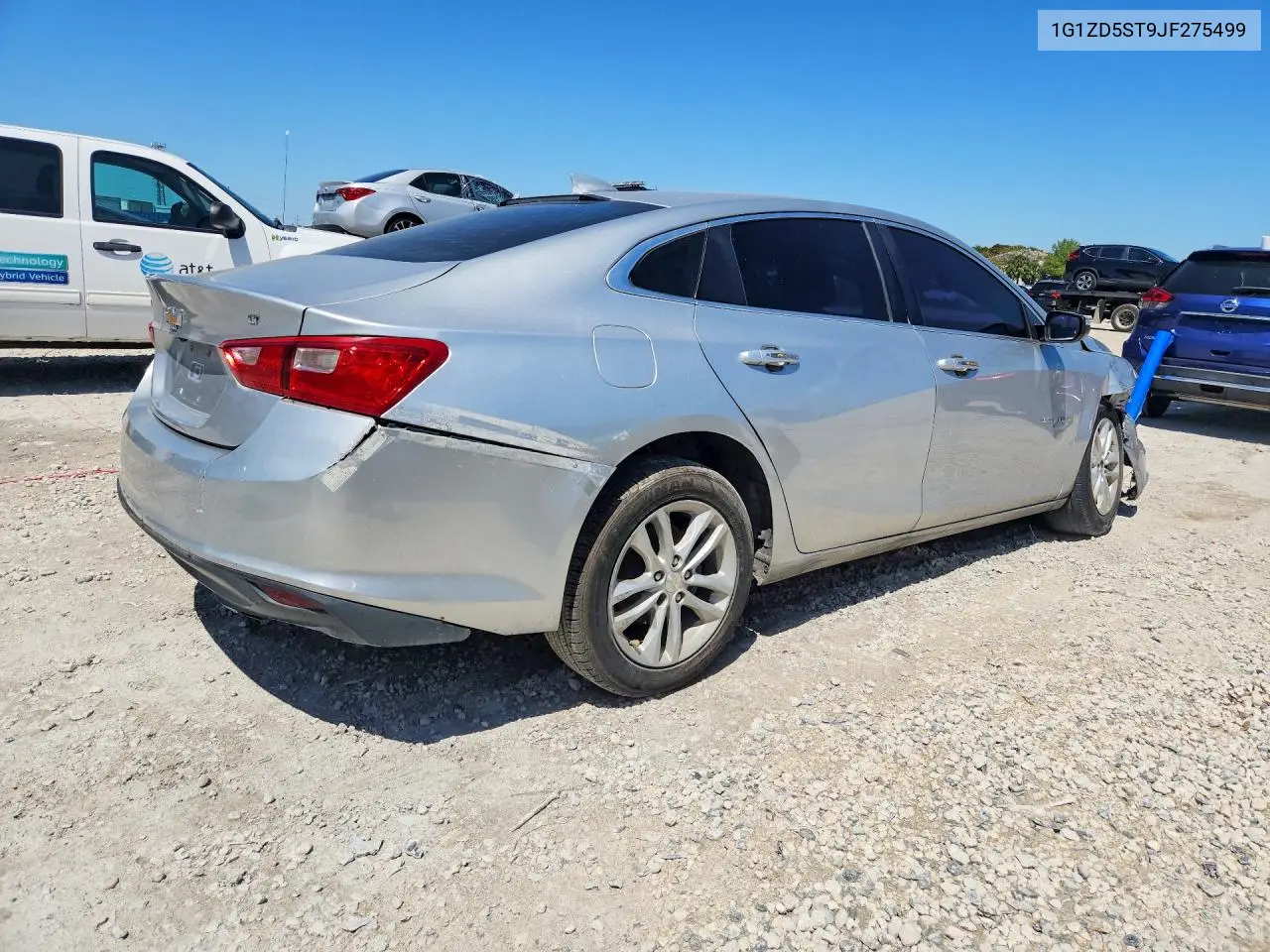 1G1ZD5ST9JF275499 2018 Chevrolet Malibu Lt