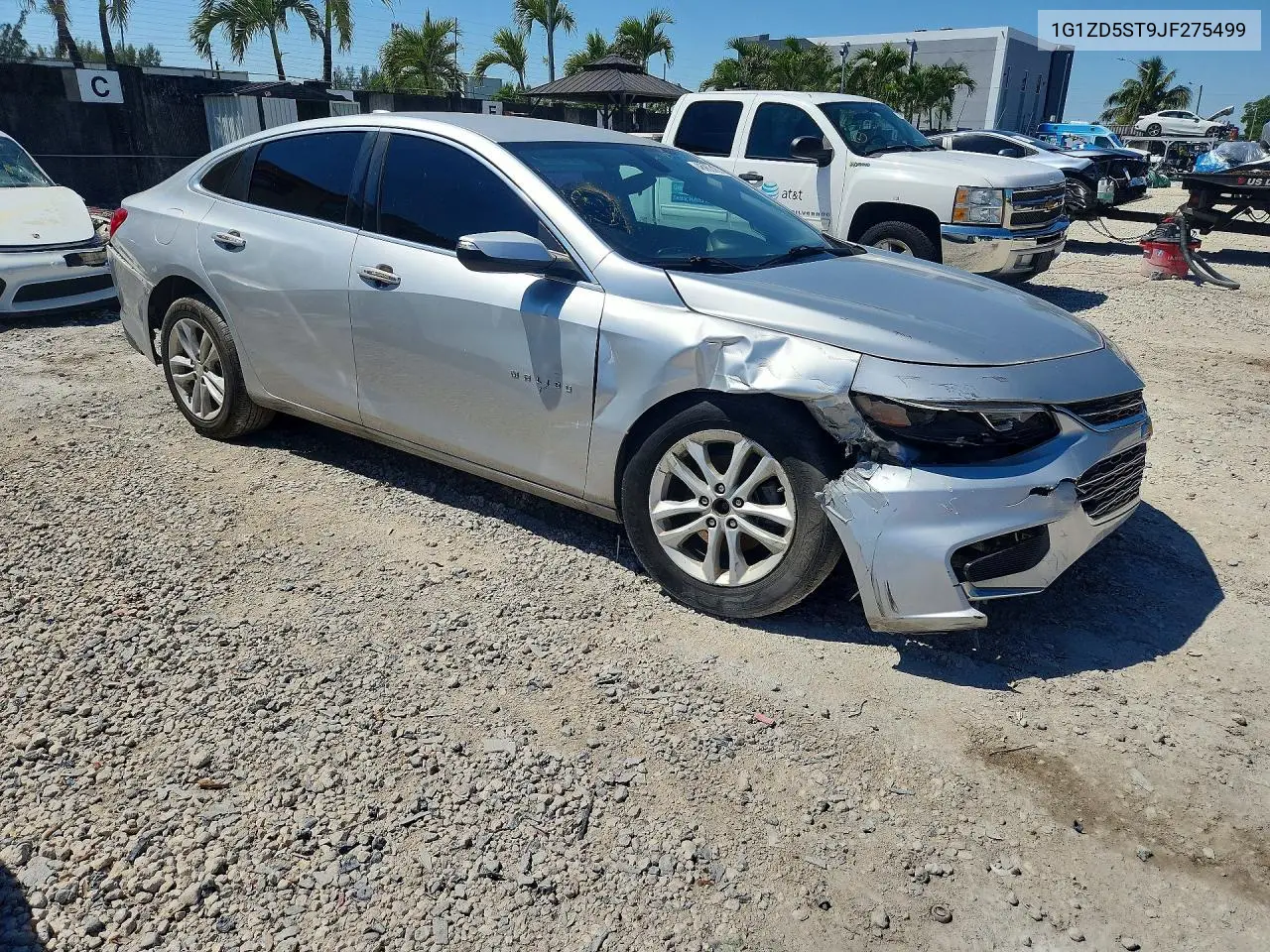 1G1ZD5ST9JF275499 2018 Chevrolet Malibu Lt