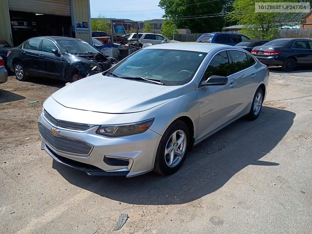 1G1ZB5ST1JF247704 2018 Chevrolet Malibu Ls