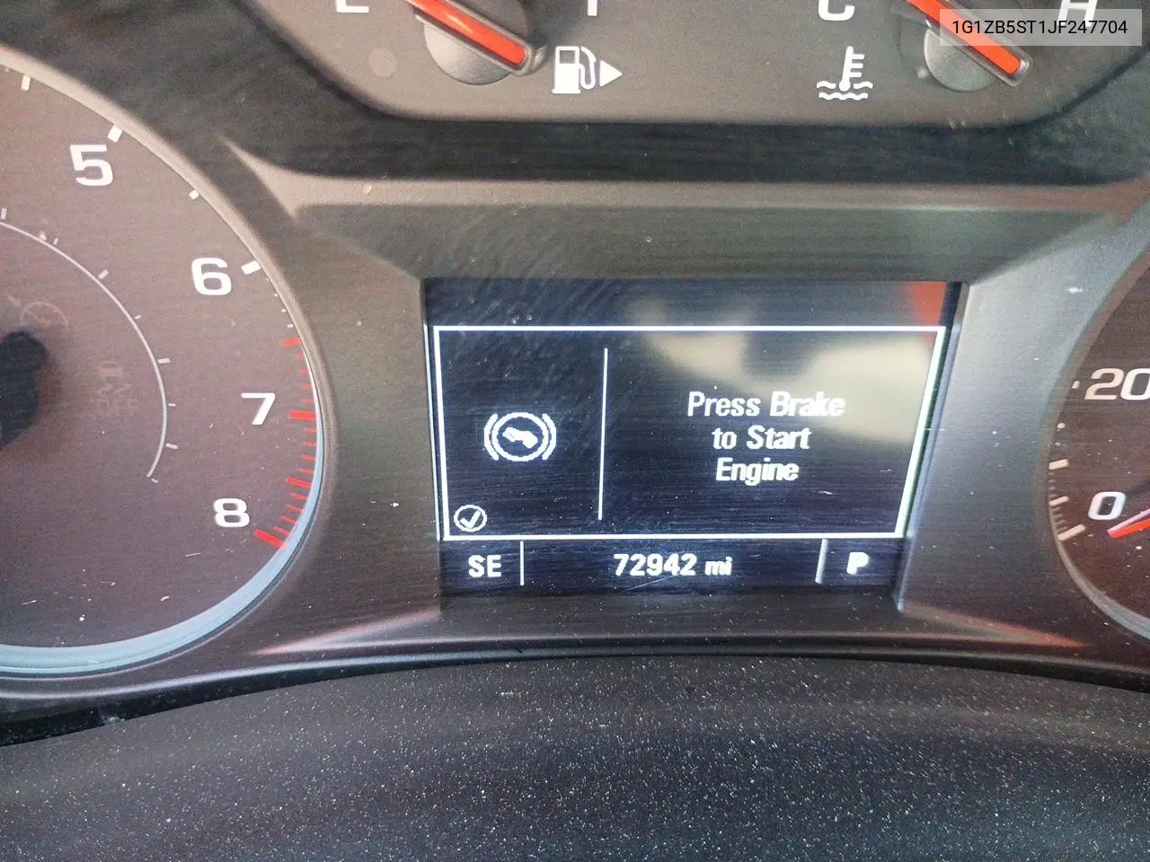 1G1ZB5ST1JF247704 2018 Chevrolet Malibu Ls