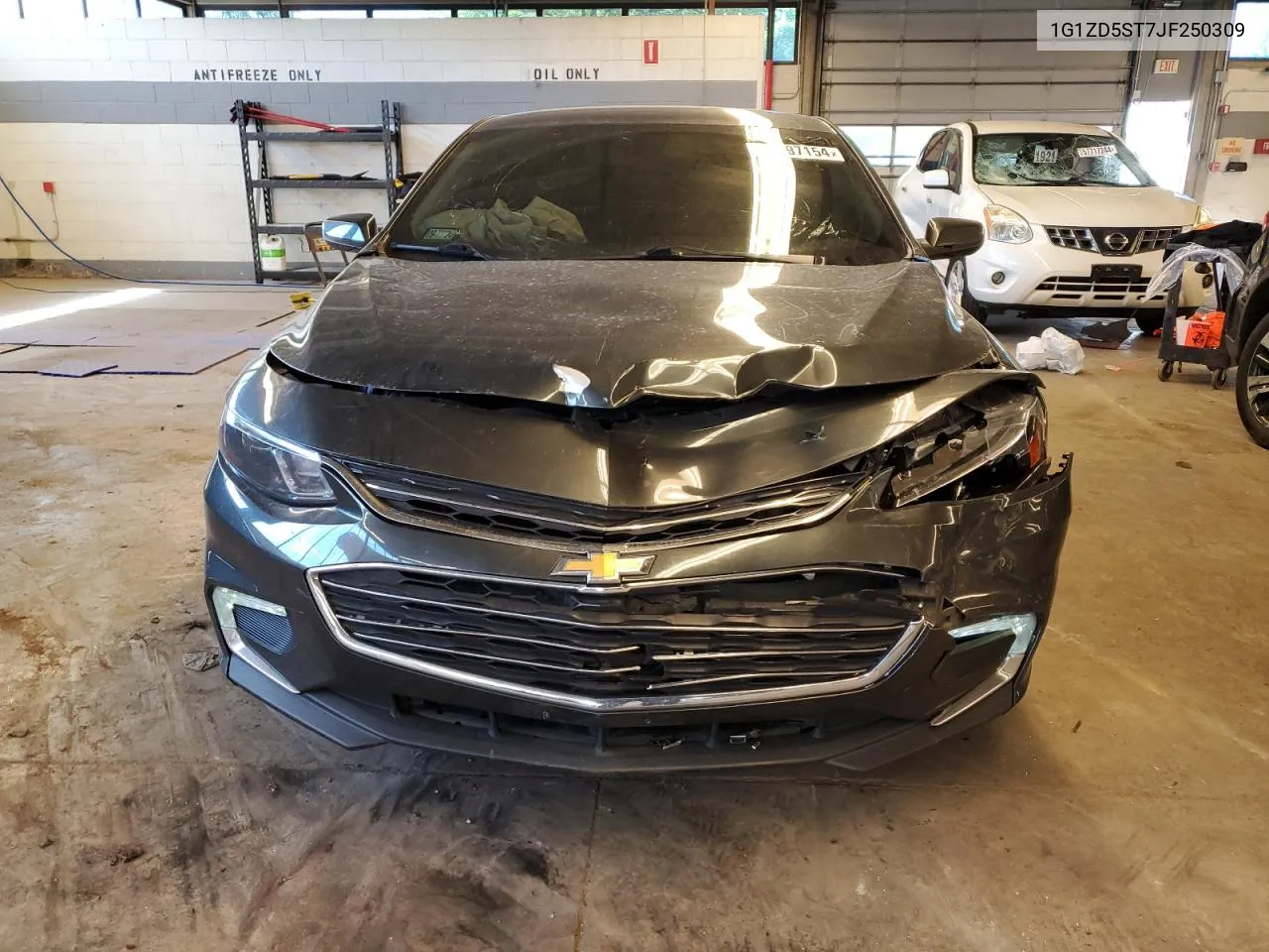 2018 Chevrolet Malibu Lt VIN: 1G1ZD5ST7JF250309 Lot: 58097154