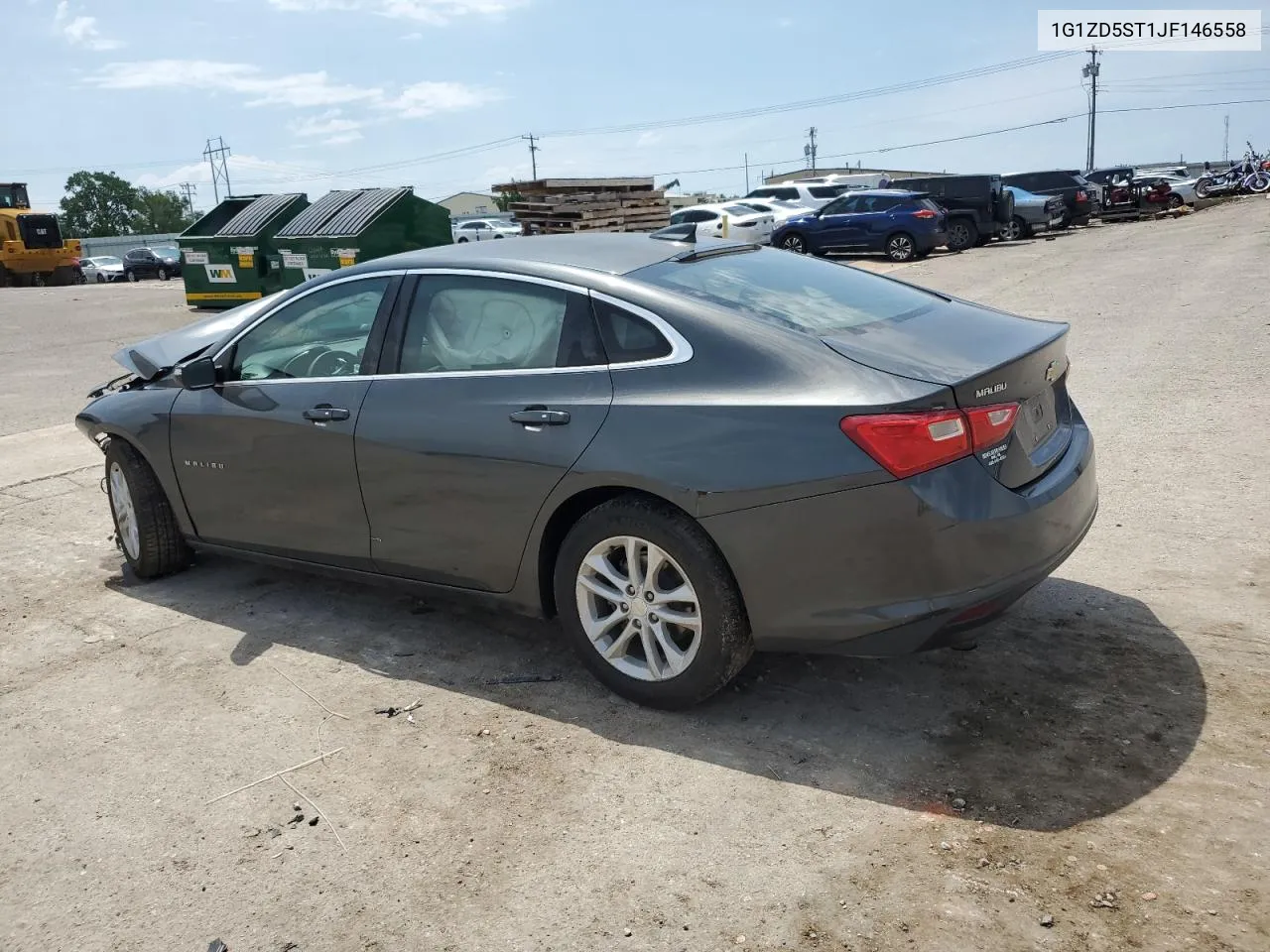 1G1ZD5ST1JF146558 2018 Chevrolet Malibu Lt