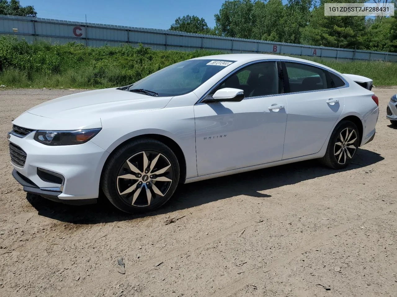 1G1ZD5ST7JF288431 2018 Chevrolet Malibu Lt