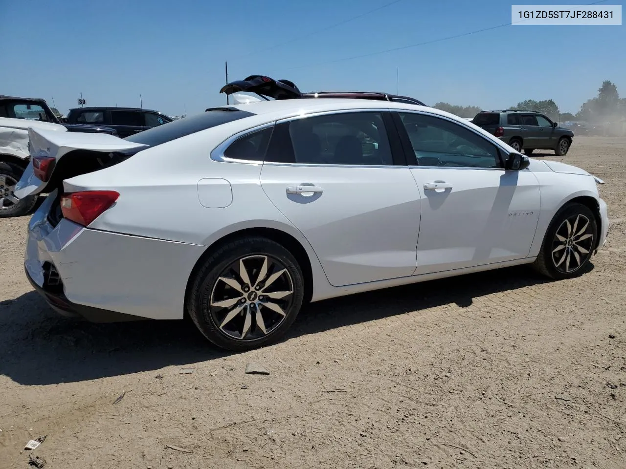 2018 Chevrolet Malibu Lt VIN: 1G1ZD5ST7JF288431 Lot: 58131344