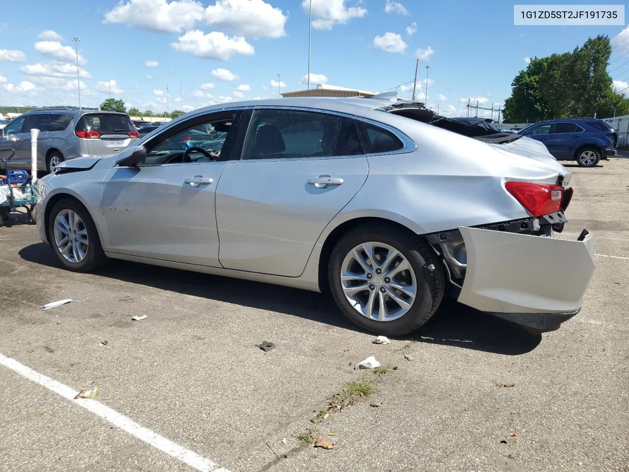 1G1ZD5ST2JF191735 2018 Chevrolet Malibu Lt