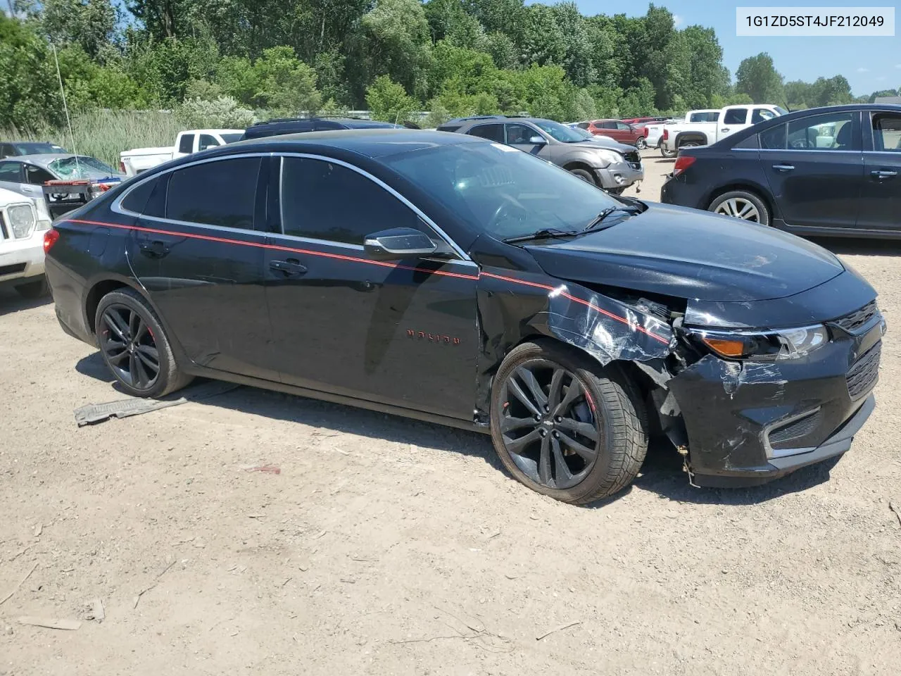 1G1ZD5ST4JF212049 2018 Chevrolet Malibu Lt