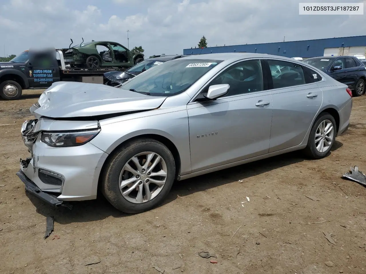1G1ZD5ST3JF187287 2018 Chevrolet Malibu Lt