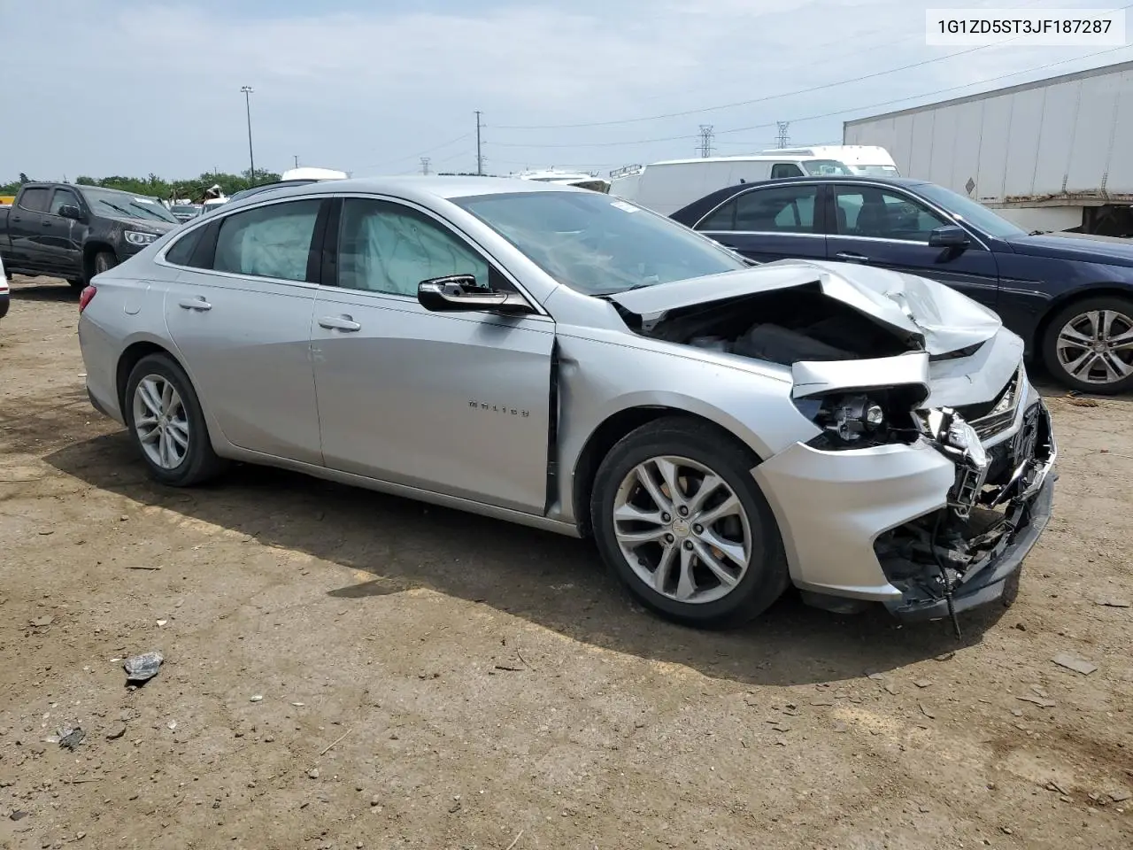 1G1ZD5ST3JF187287 2018 Chevrolet Malibu Lt