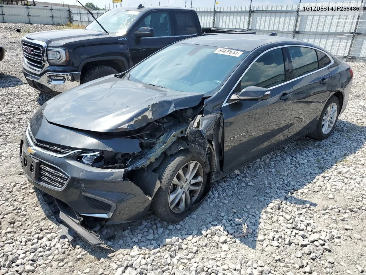 2018 Chevrolet Malibu Lt VIN: 1G1ZD5ST4JF256486 Lot: 69409654