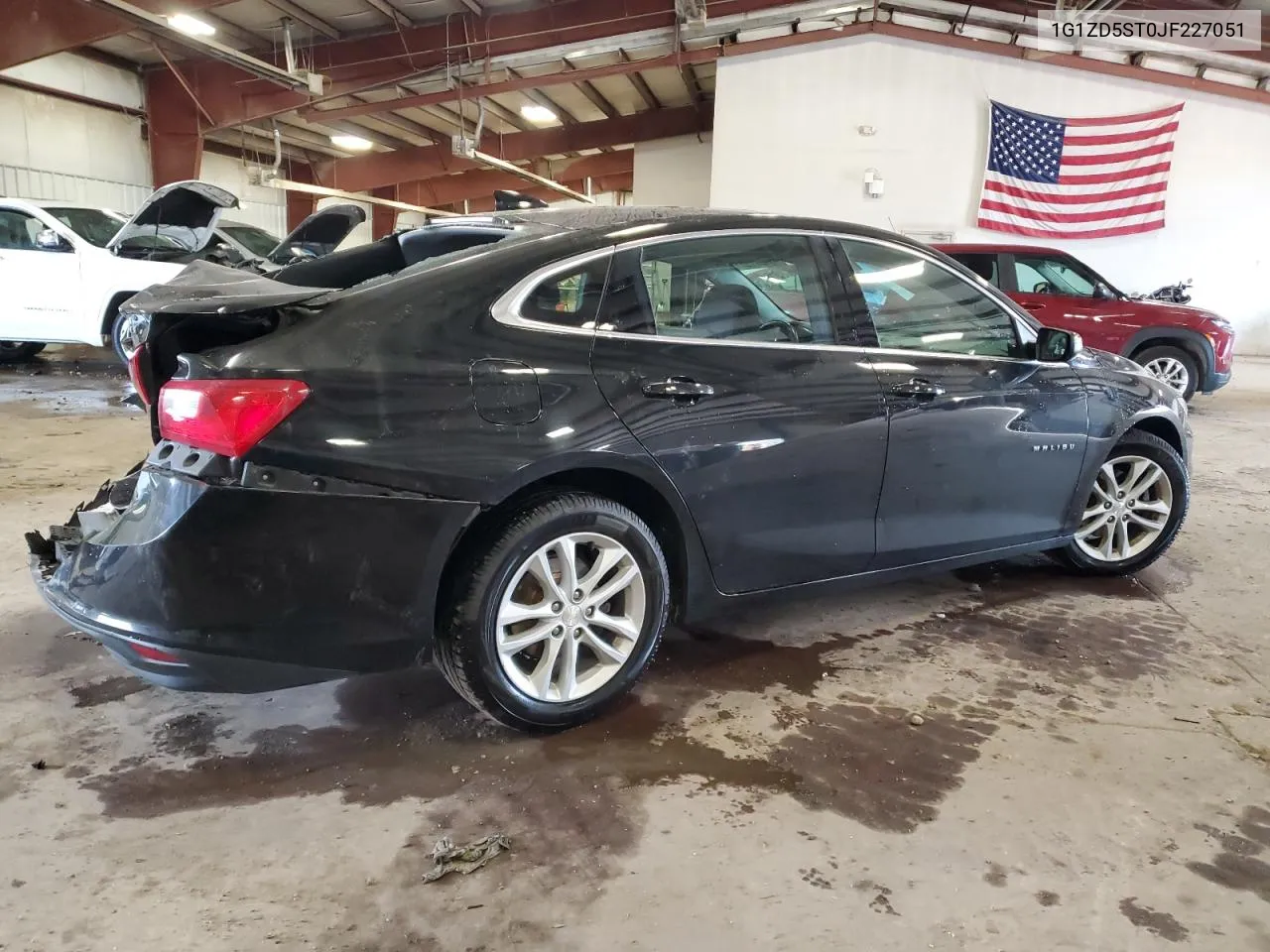 1G1ZD5ST0JF227051 2018 Chevrolet Malibu Lt