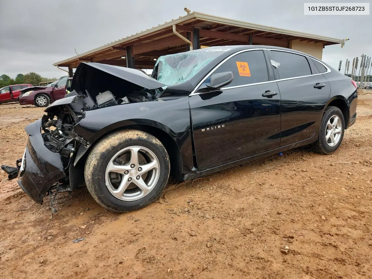 1G1ZB5ST0JF268723 2018 Chevrolet Malibu Ls
