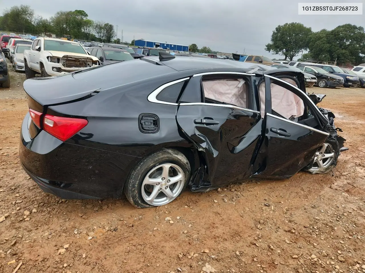 1G1ZB5ST0JF268723 2018 Chevrolet Malibu Ls