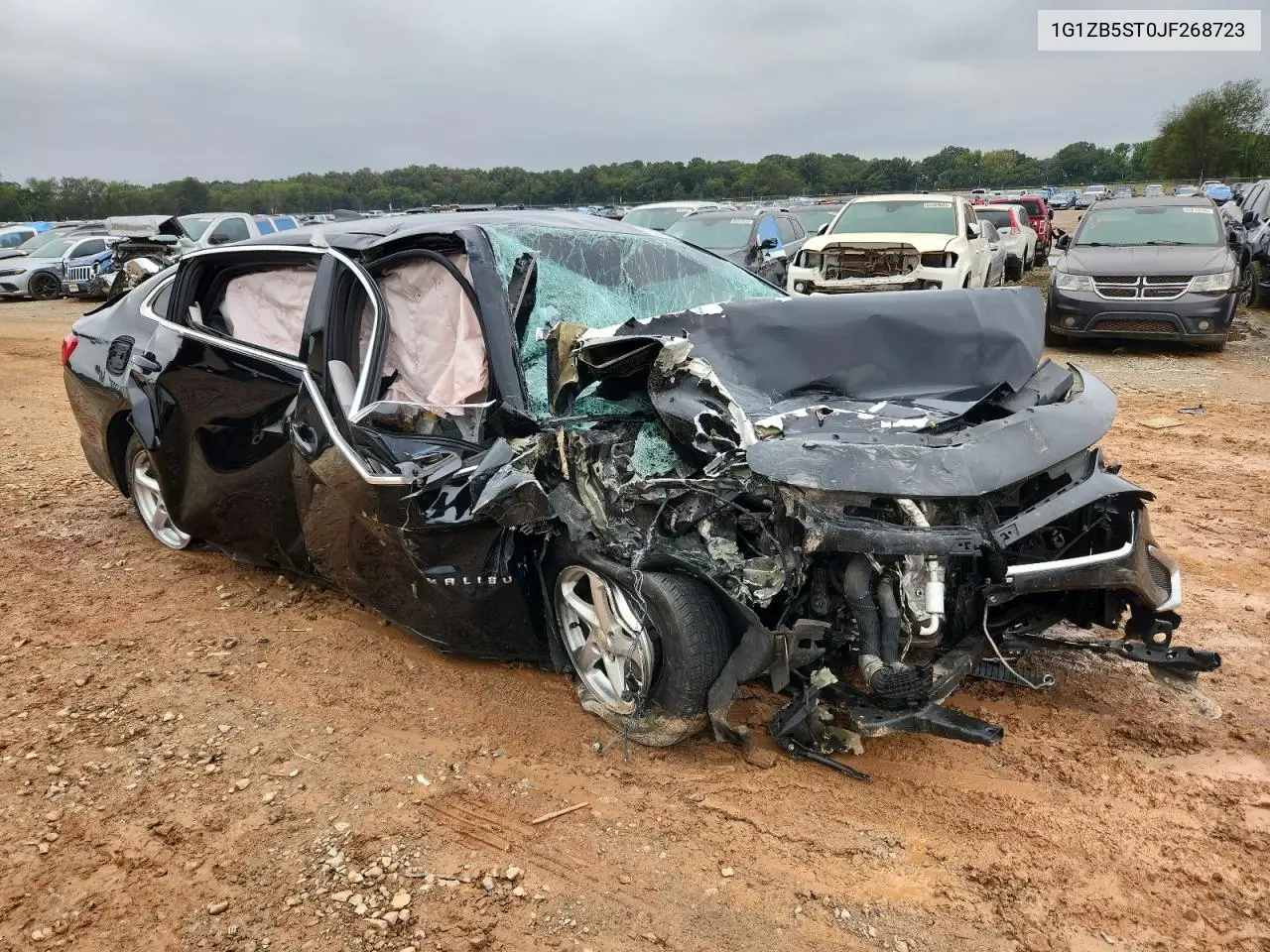 1G1ZB5ST0JF268723 2018 Chevrolet Malibu Ls