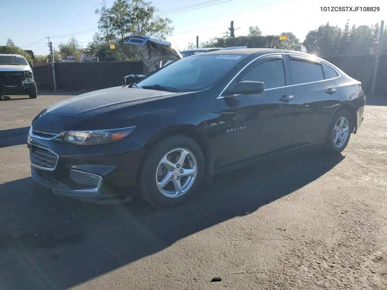 1G1ZC5STXJF108829 2018 Chevrolet Malibu Ls