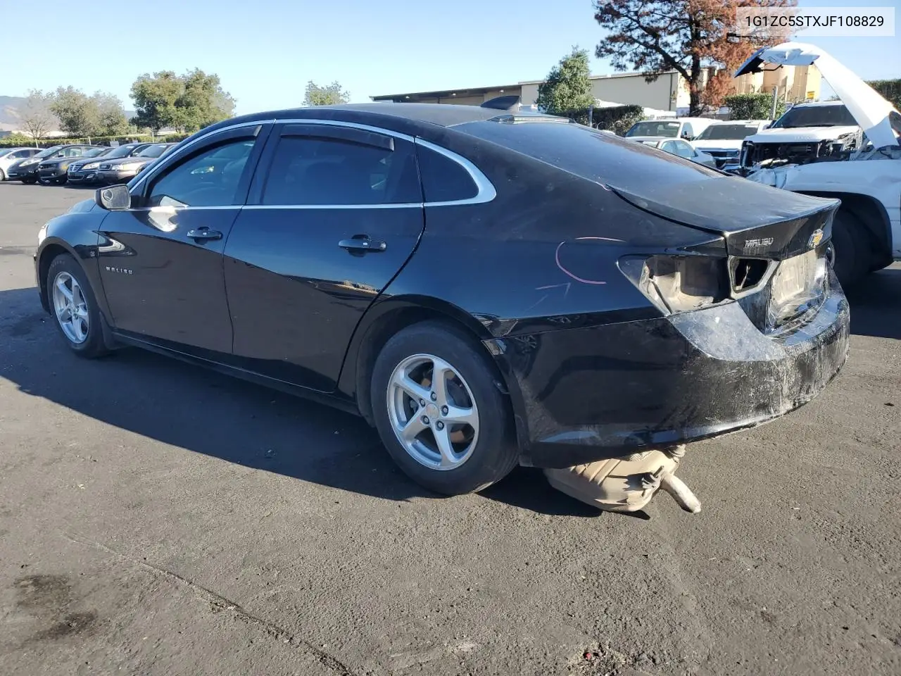 1G1ZC5STXJF108829 2018 Chevrolet Malibu Ls