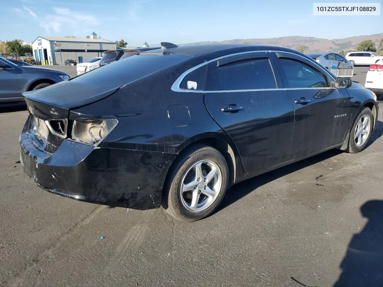 1G1ZC5STXJF108829 2018 Chevrolet Malibu Ls