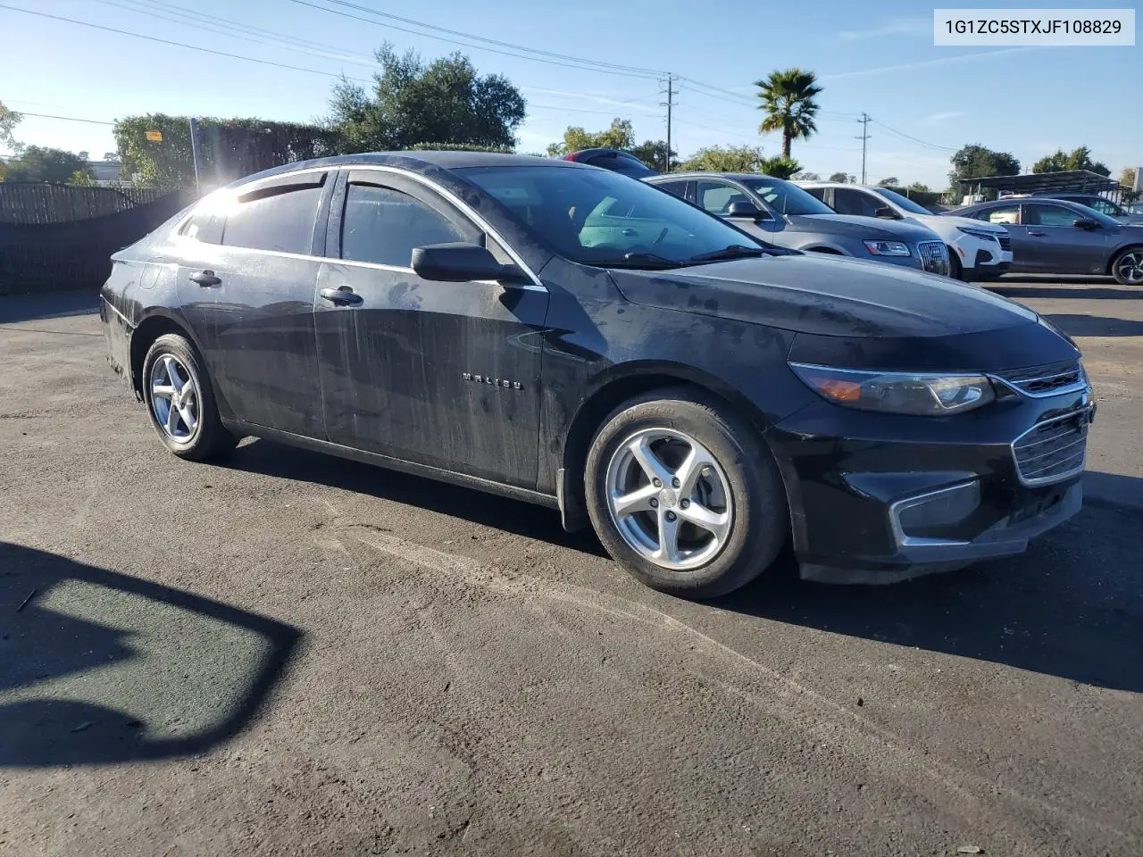 1G1ZC5STXJF108829 2018 Chevrolet Malibu Ls