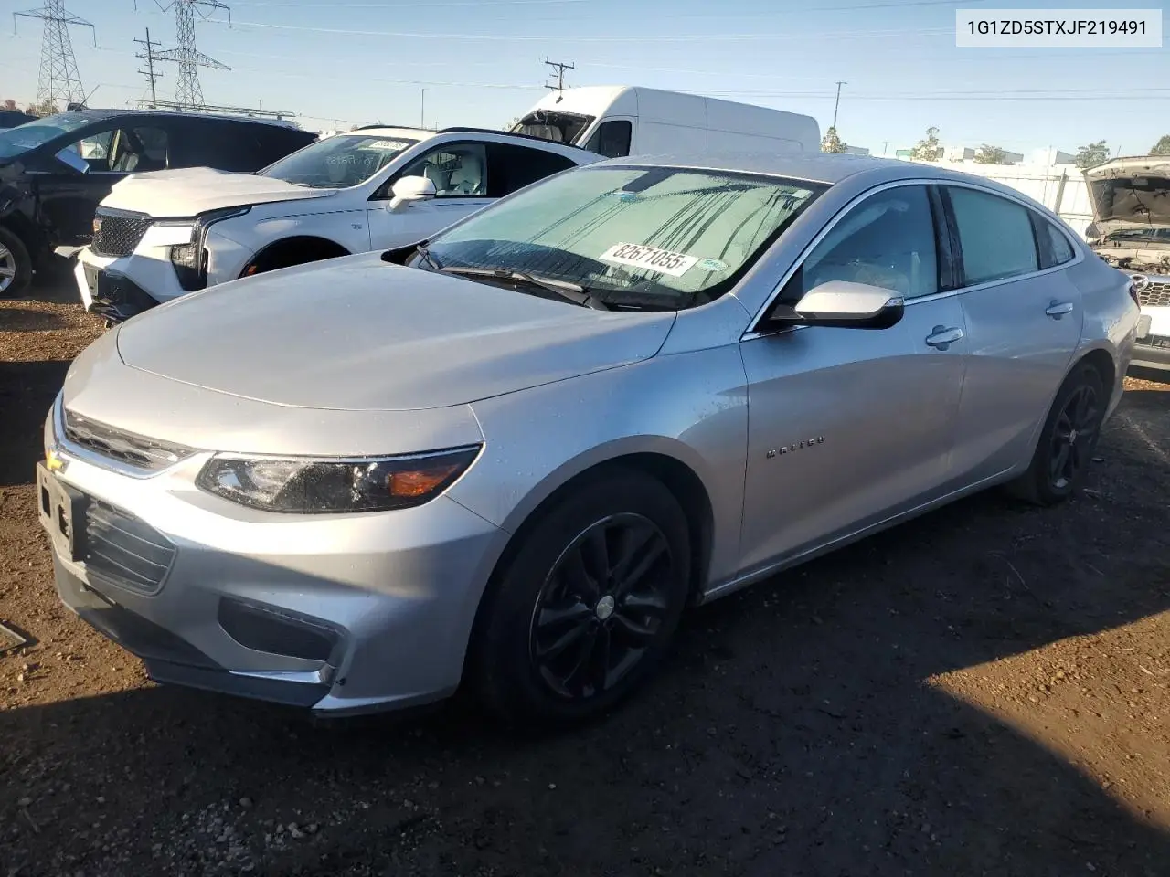 1G1ZD5STXJF219491 2018 Chevrolet Malibu Lt